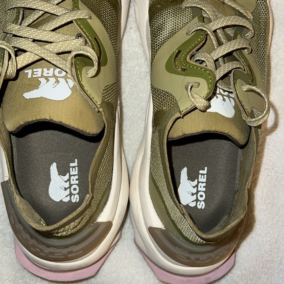 Sorel Khaki Green Sneakers - Picture 8 of 10